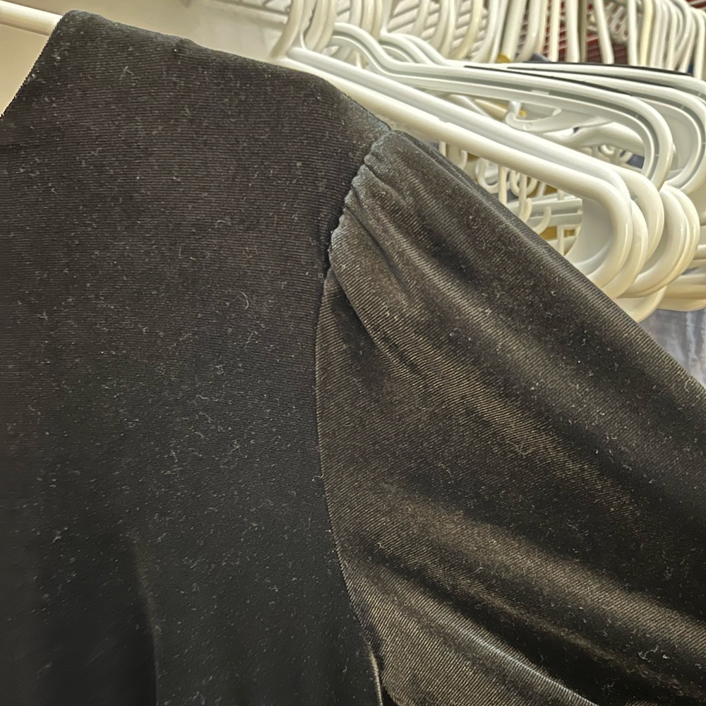 Like-New a new day Black Velvet Dress - Picture 5 of 8